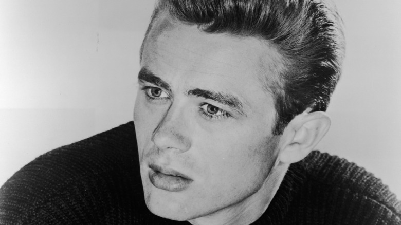 James Dean posing