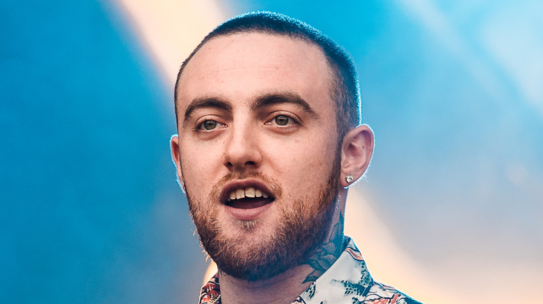 Mac Miller performing