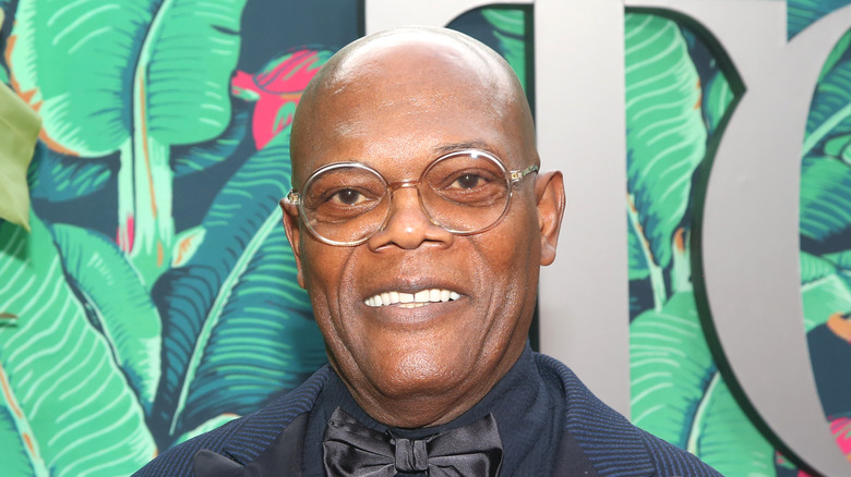 Samuel L. Jackson smiling