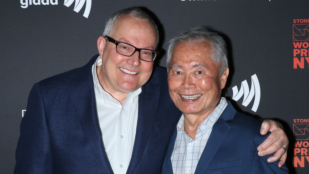 Brad Takei and George Takei smiling