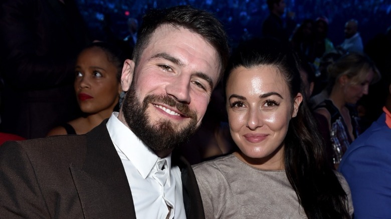 Sam Hunt and Hannah Lee Fowler at an event