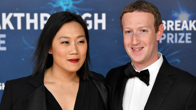 Dr. Priscilla Chan and Mark Zuckerberg