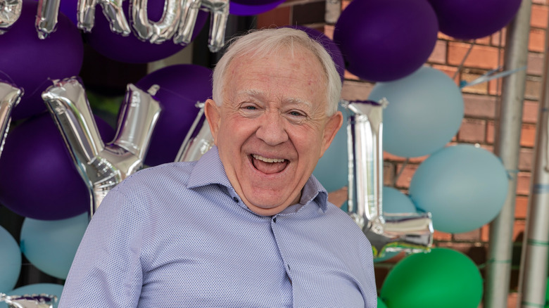 Leslie Jordan is all smiles