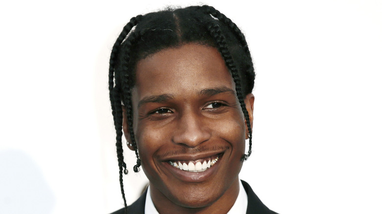 A$AP Rocky smiling