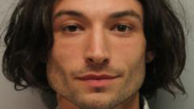 Ezra Miller's mug shot