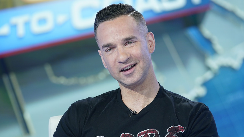 Mike Sorrentino smiling looking relaxed