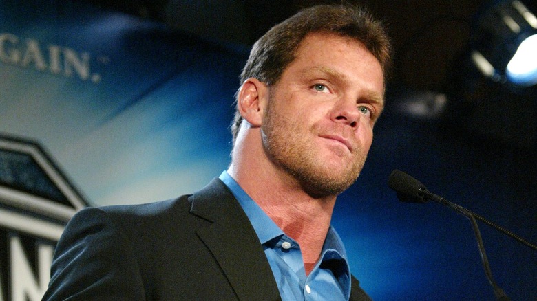 Chris Benoit looking away