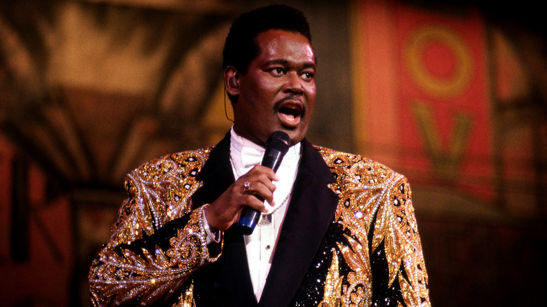 Luther Vandross singing