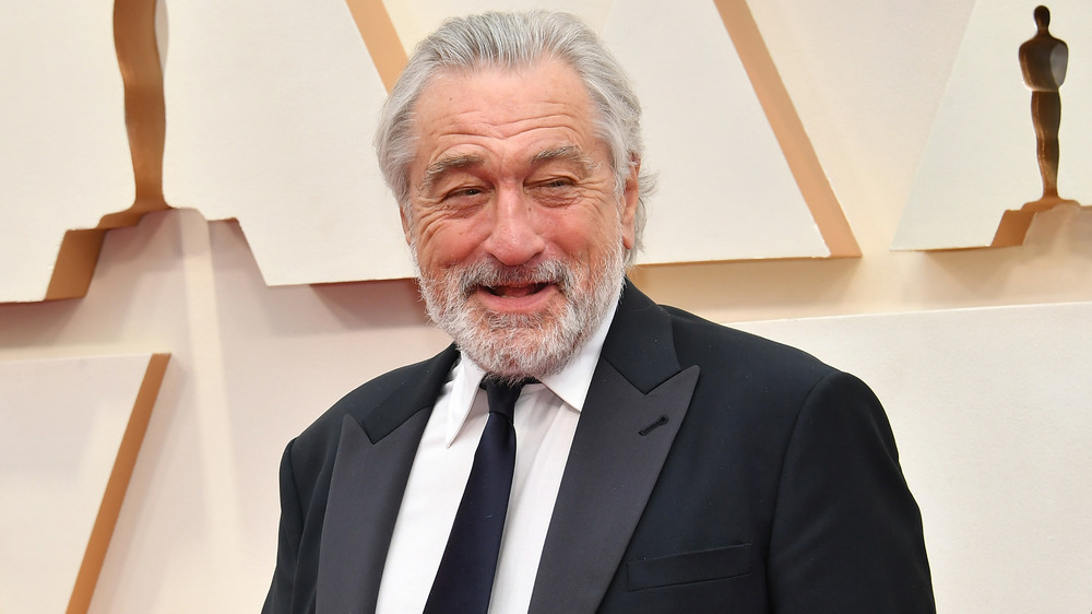 Robert De Niro smiling at the Oscars 