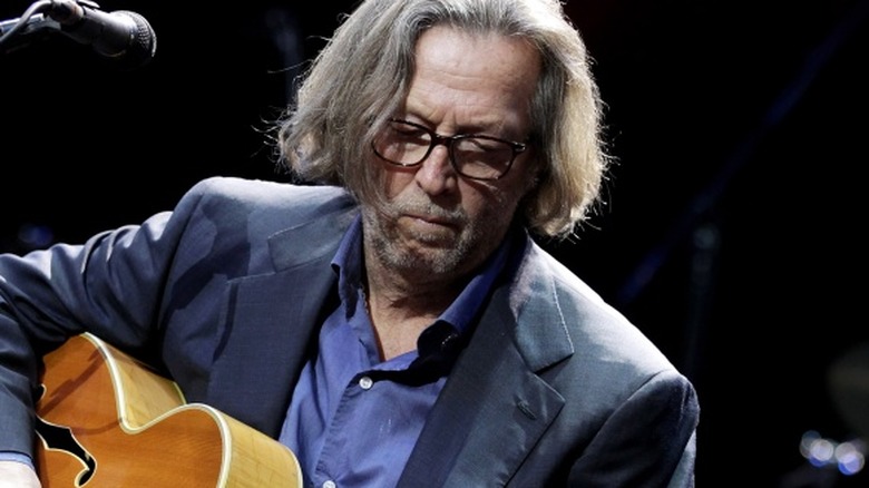 Eric Clapton performing