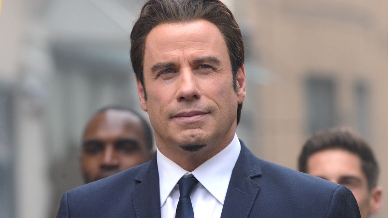 John Travolta smiling