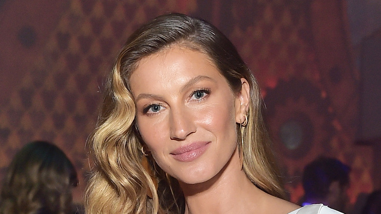 Gisele Bundchen smiling