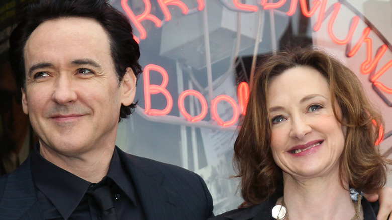 John and Joan Cusack at an event