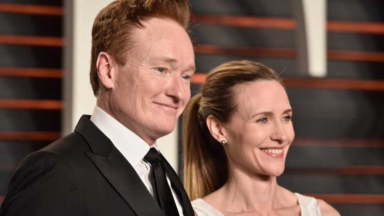 Conan O'Brien and Liza Powel