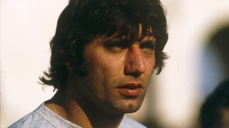 Joe Namath looking intense