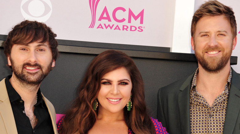 Lady Antebellum smiling