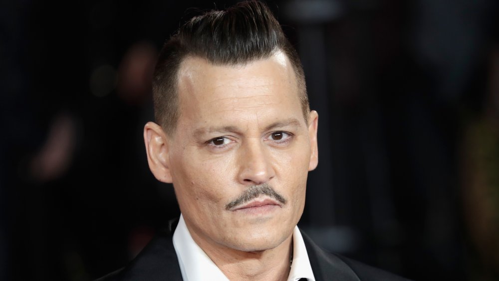 Johnny Depp at the premier of Pirates of the Caribbean: Dead Men Tell No Tales 