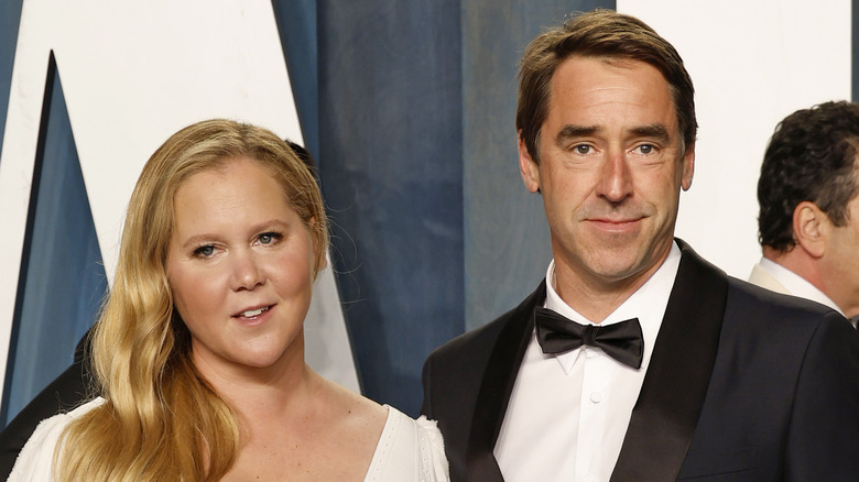 Amy Schumer and Chris Fischer