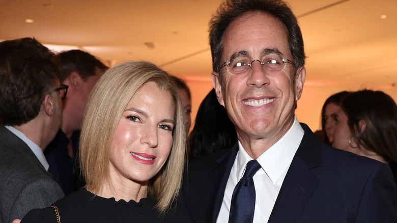 Jessica Sklar and Jerry Seinfeld