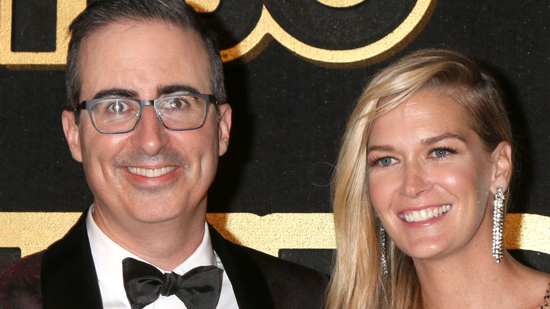 John Oliver and Kate Norley