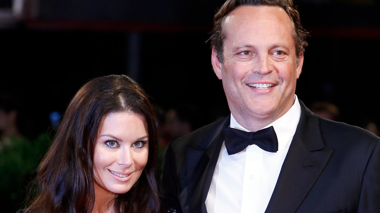 Kyla Weber and Vince Vaughn