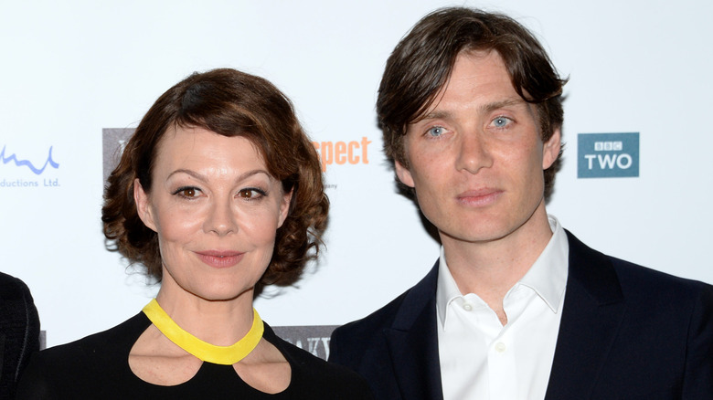 Helen McCrory and Cillian Murphy at the premiere of "Peaky Blinders"