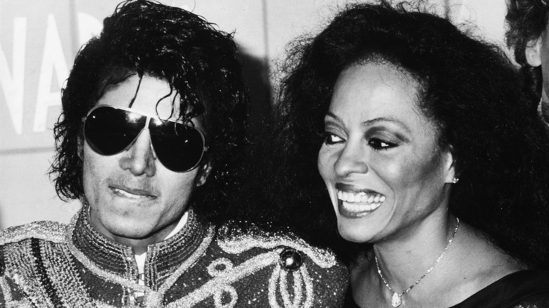 Michael Jackson and Diana Ross in 1984