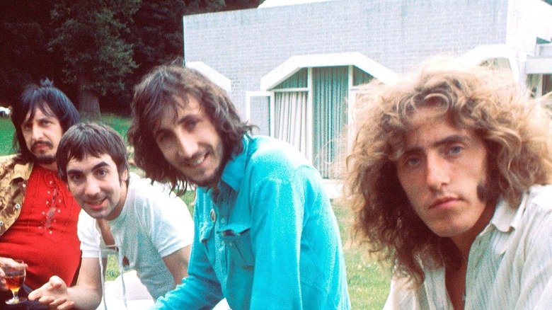 The Who posing together