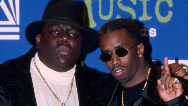 The Notorious B.I.G. and Sean Combs in 1995