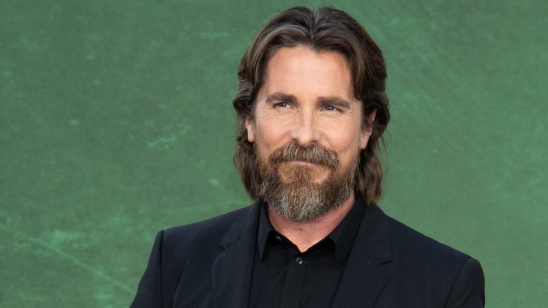 Christian Bale on red carpet