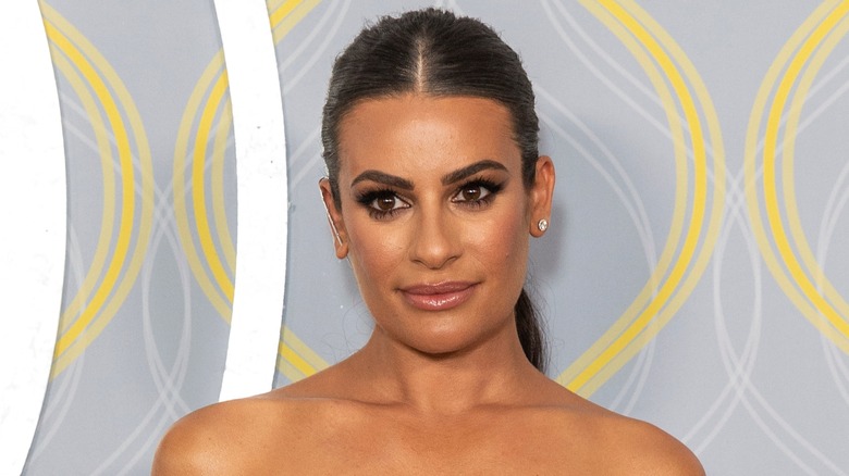 Lea Michele on red carpet