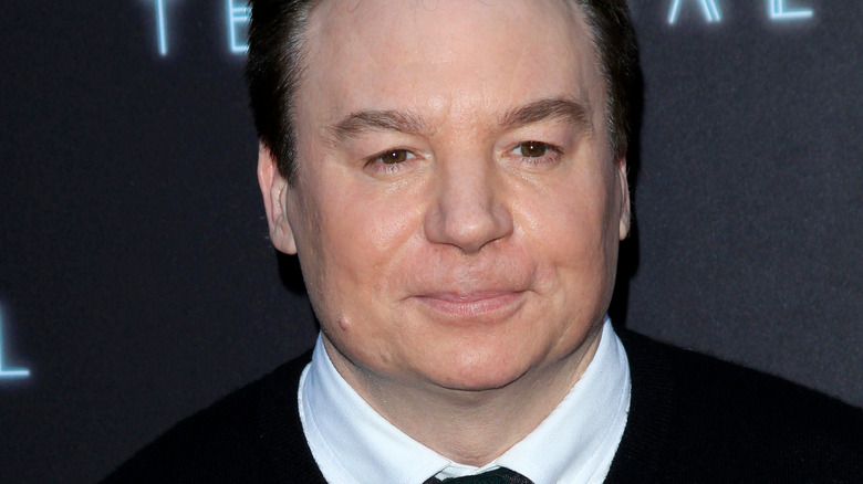 Mike Myers on red carpet