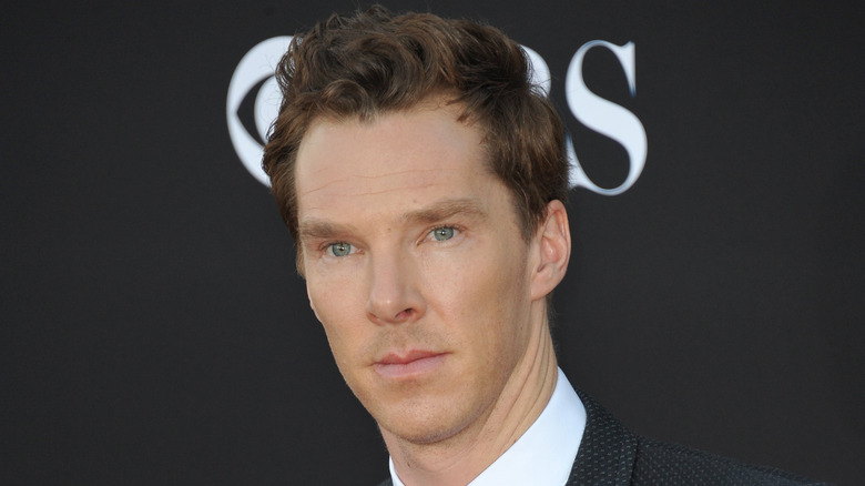Benedict Cumberbatch standing