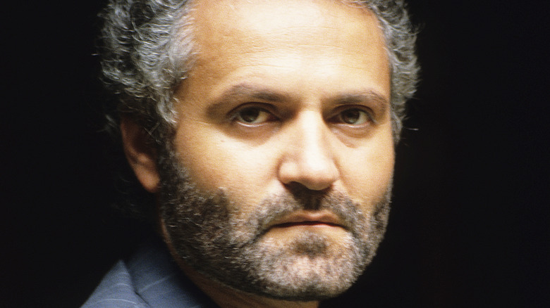 Gianni Versace in Rome in 1985