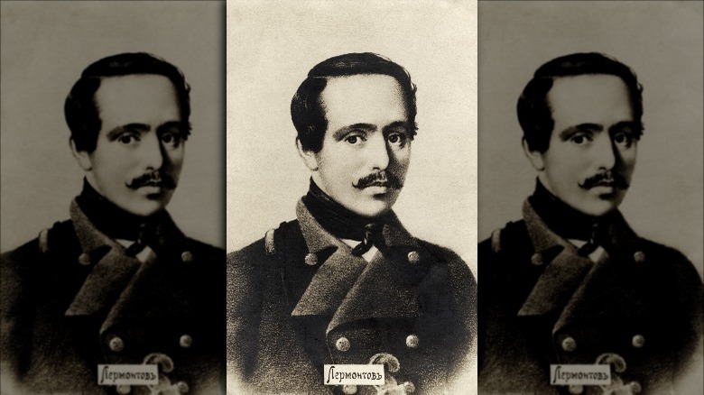 Portrait of Mikhail Lermontov