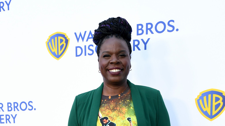 Leslie Jones smiling 