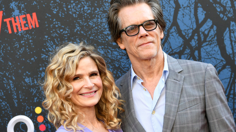 Kyra Sedgwick and Kevin Bacon at an event