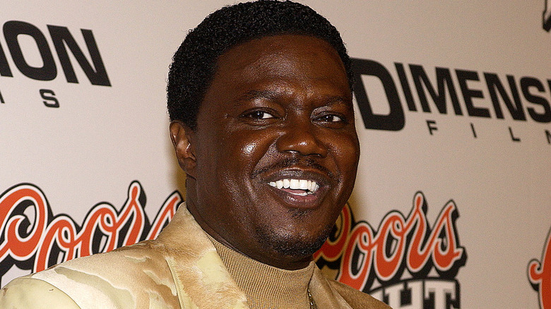 Bernie Mac smiling