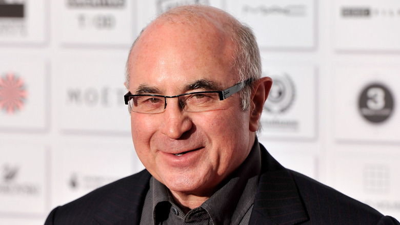 Bob Hoskins smiling