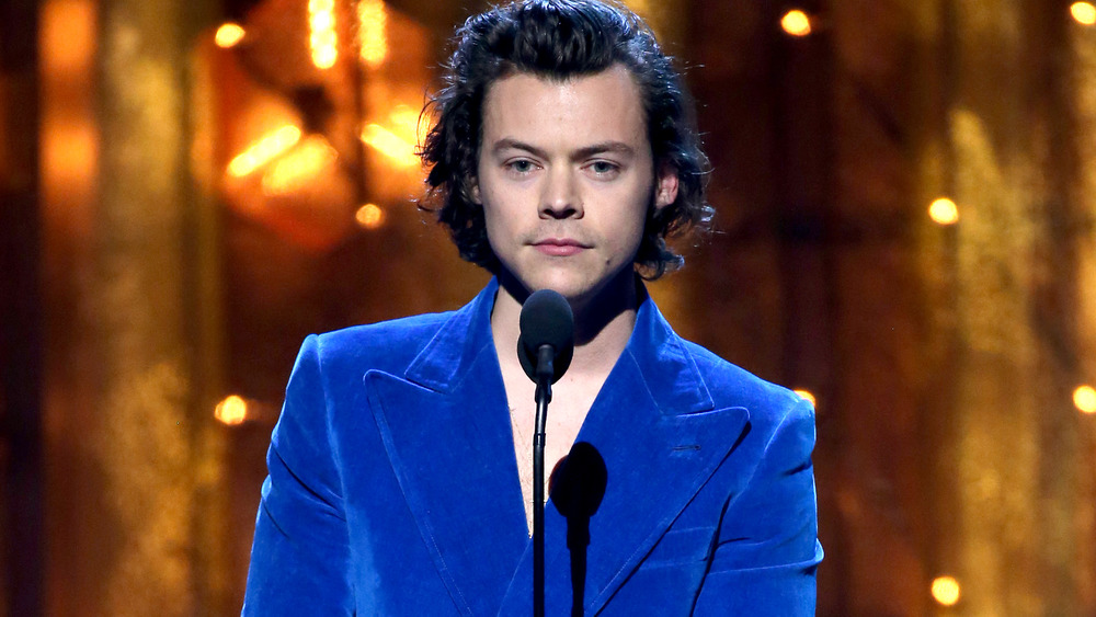 Harry Styles at Rock & Roll Hall of Fame ceremony