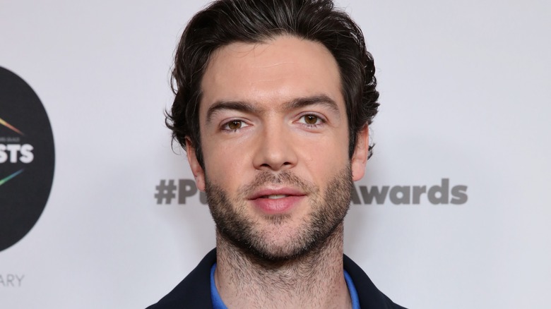 Ethan Peck posing for a picture