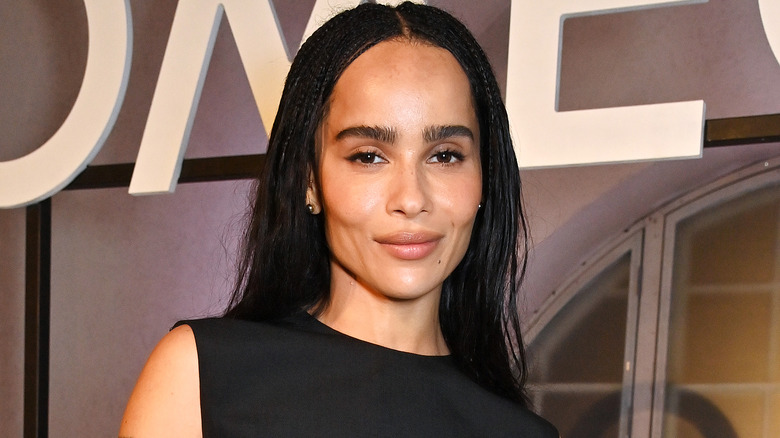 Zoe Kravitz smiling