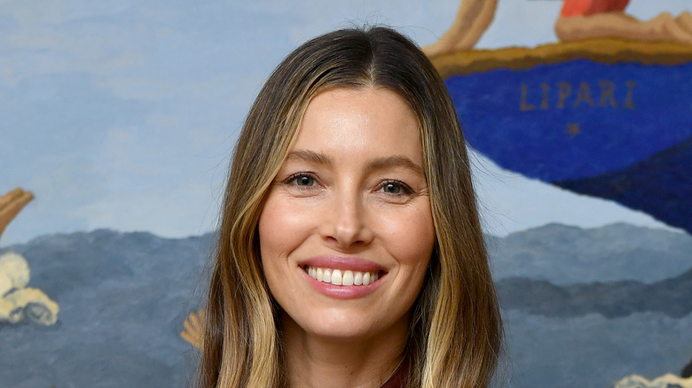 Jessica Biel smiling