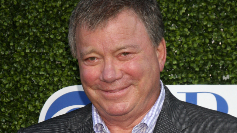 William Shatner smiling