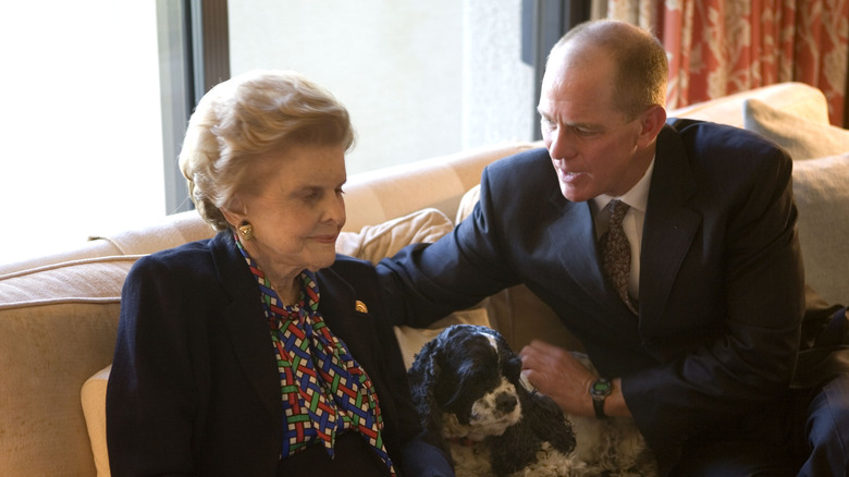 Steven Ford and Betty Ford talk