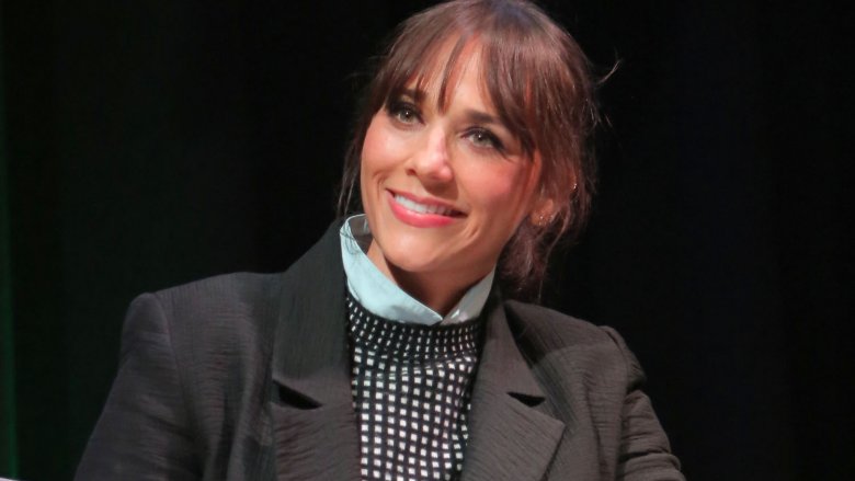 Rashida Jones smiling