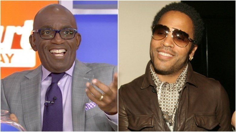 Al Roker and Lenny Kravitz