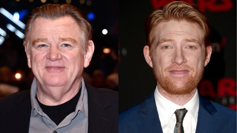 Brendan Gleeson and Domnhall Gleeson