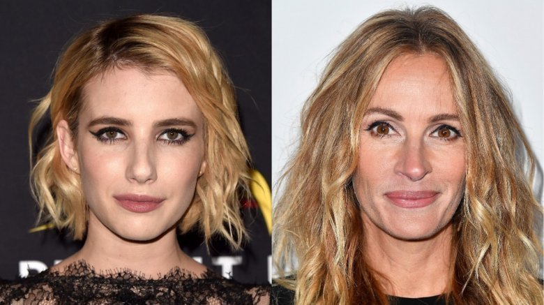 Emma Roberts and Julia Roberts