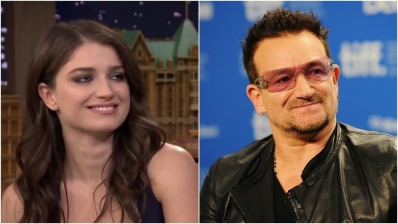 Eve Hewson and Bono